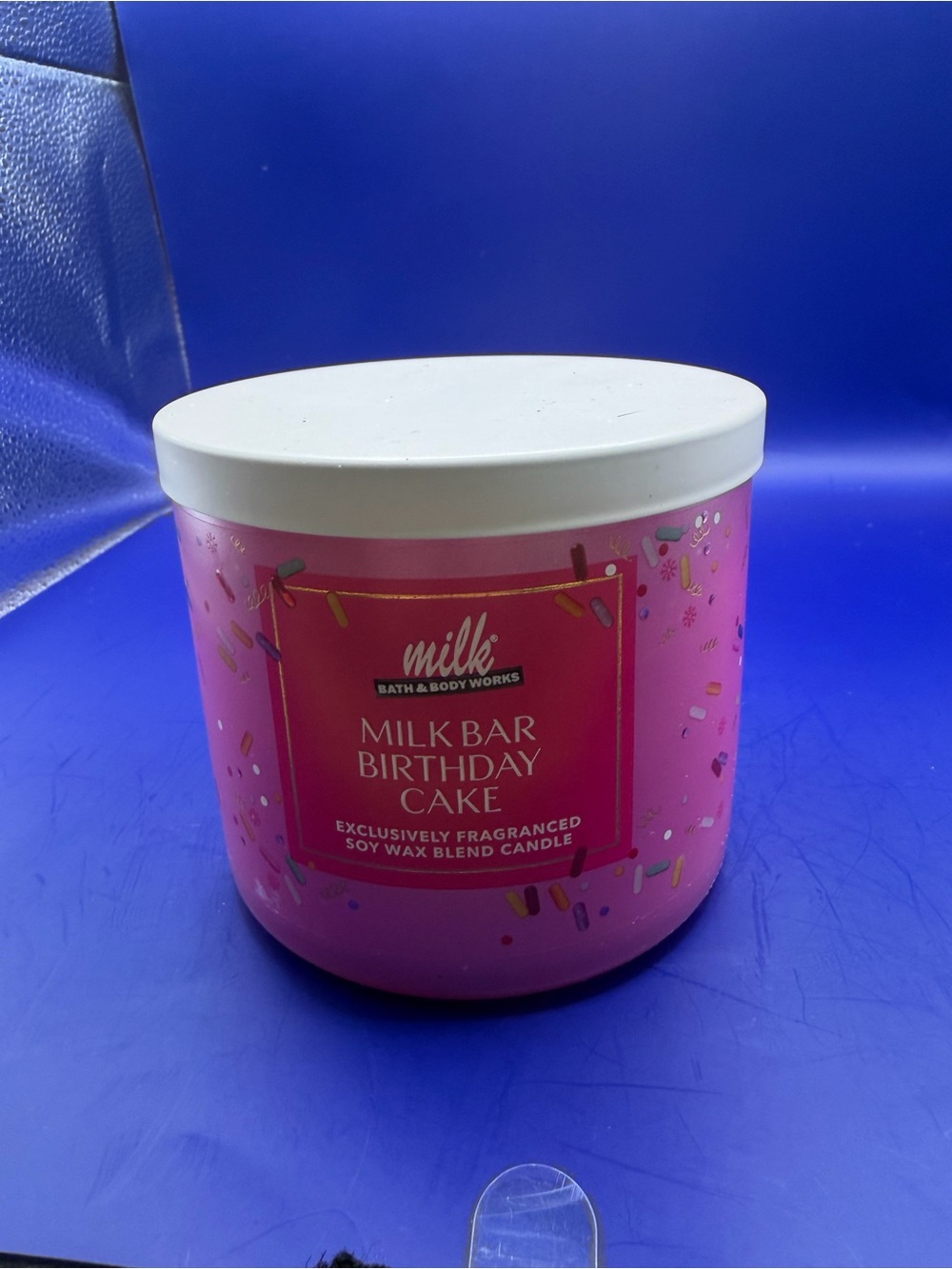 Bath & Body Works Milk Bar Birthday Cake Candle
